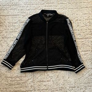 Karl Lagerfeld Mesh Track Jacket - XL